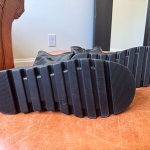 Black Platform Cyber Boots